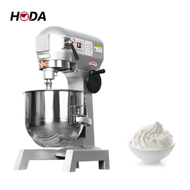 Commercial Kitchen For Baking - เครื่องผสมอาหารแบบตั้งโต๊ะ 20 ลิตร สำหรับร้านเบเกอรี่ ครัวเชิงพาณิชย์ เครื่องผสมอาหารแบบดาวเคราะห์