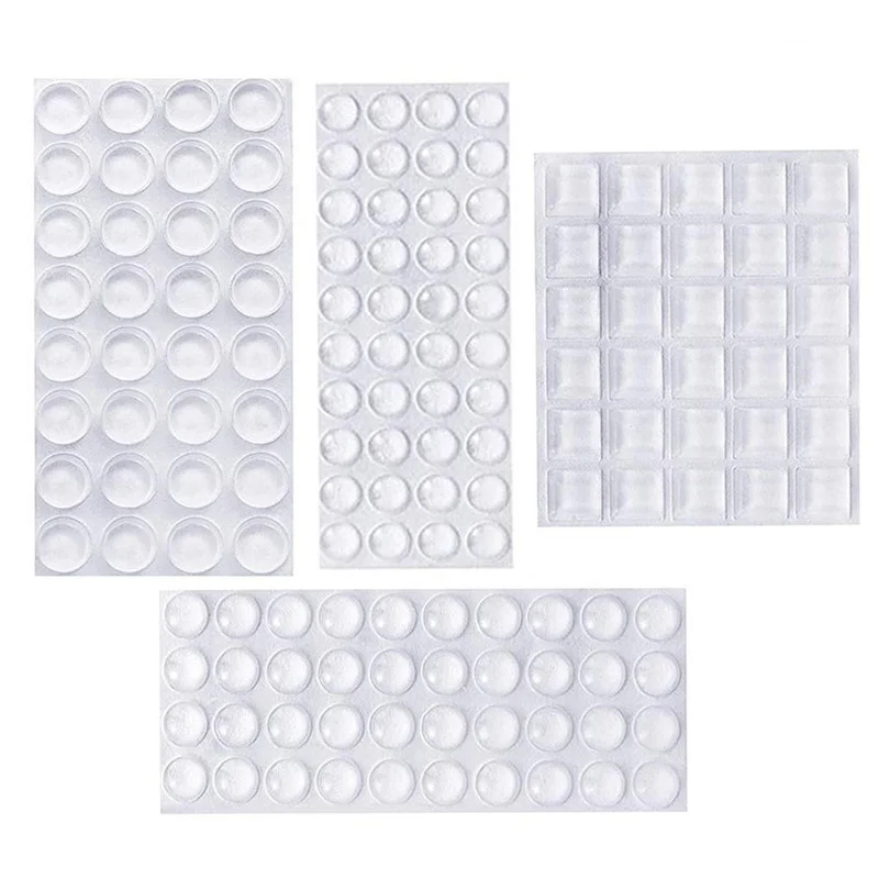 Kitchen Baking Cabinet - ซิลิคอนประตูผนังป้องกันเบาะ Pad ยางตู้ครัวจับ Self-Adhesive Damper บัฟเฟอร์เฟอร์นิเจอร์ฮาร์ดแวร์