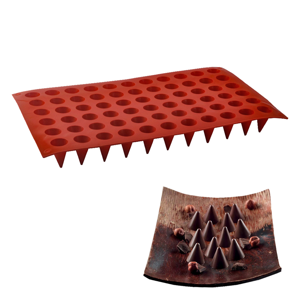 66 เซลล์กรวยช็อกโกแลตเบเกอรี่แ - Kitchen Baking Molds บทวิจารณ์และราคา