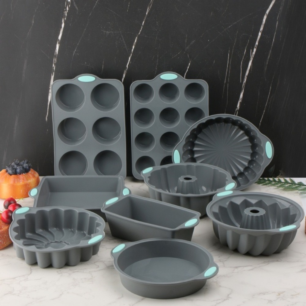แม่พิมพ์เค้กซิลิโคนทนความร้อน  - Kitchen Oven Baking Pans บทวิจารณ์และราคา