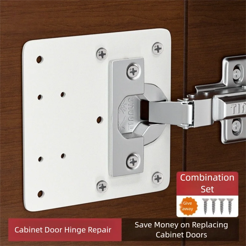 ชุดซ่อมบานพับตู้ แผ่นยึดบานพับ - Kitchen Baking Cabinet บทวิจารณ์และราคา