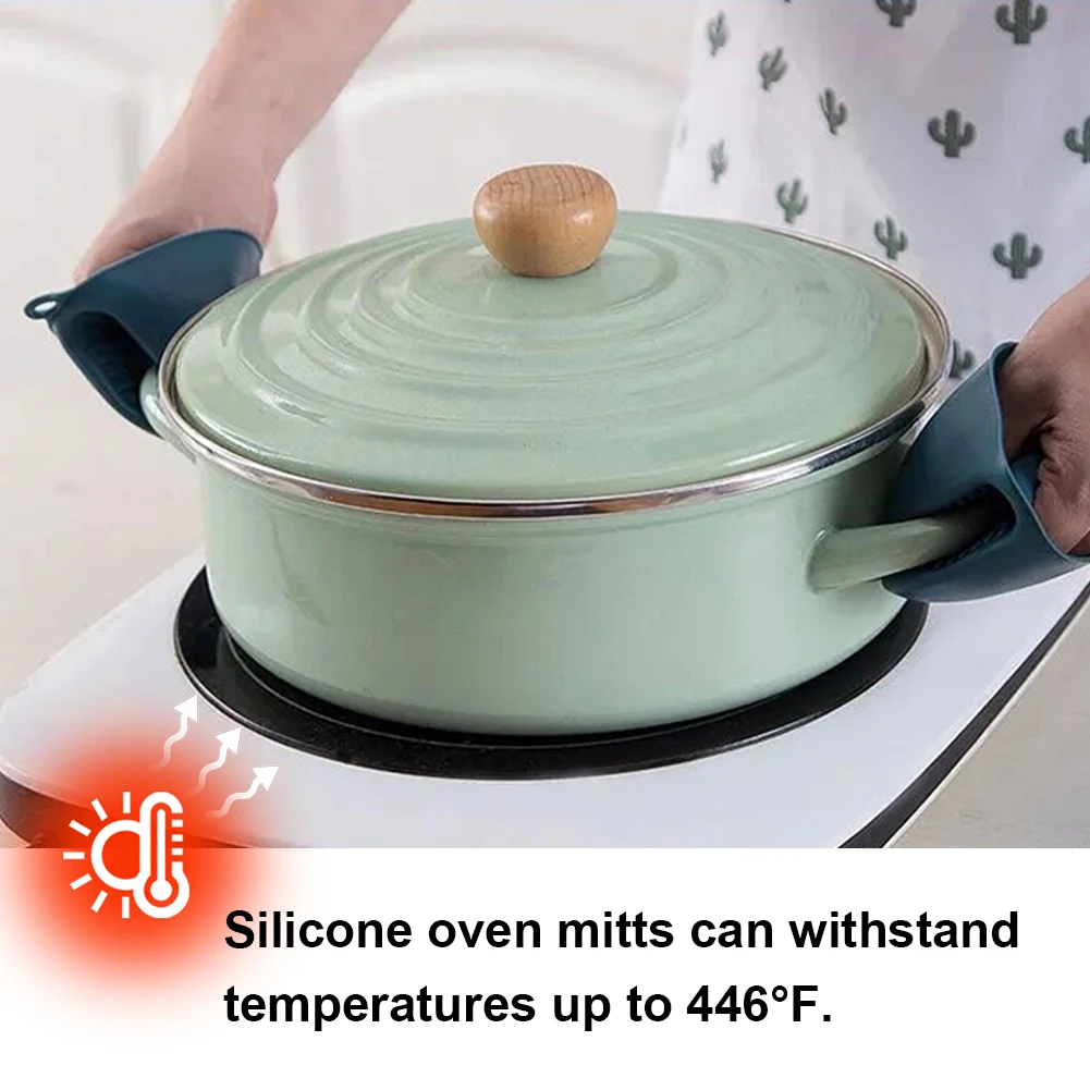 ถุงมือซิลิโคนกันความร้อน ทนควา - Kitchen Oven Baking Pans บทวิจารณ์และราคา