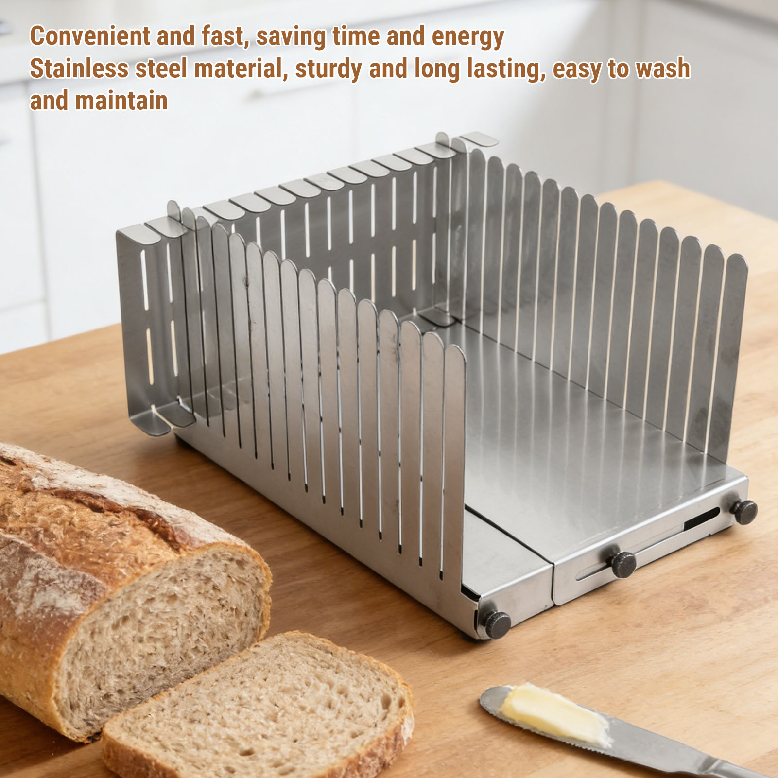 เครื่องมือช่วยหั่นขนมปัง สแตนเ - Commercial Kitchen For Baking บทวิจารณ์และราคา