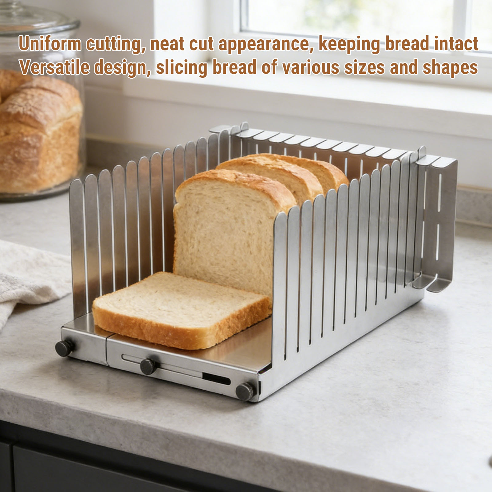 เครื่องมือช่วยหั่นขนมปัง สแตนเ - Commercial Kitchen For Baking บทวิจารณ์และราคา