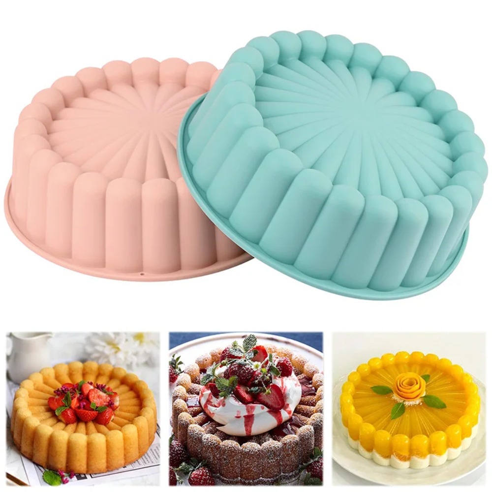 ซิลิโคน Charlotte เค้ก PAN Non - Kitchen Oven Baking Pans บทวิจารณ์และราคา