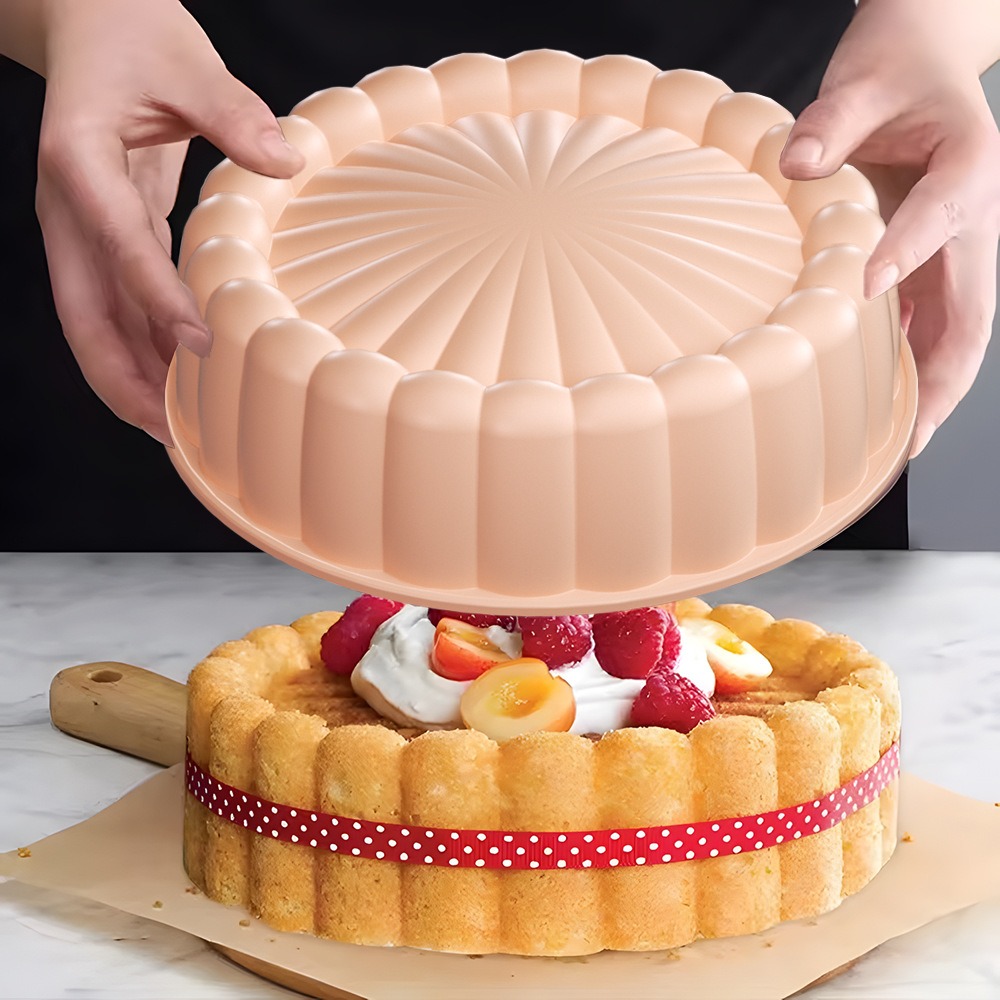 ซิลิโคน Charlotte เค้ก PAN Non - Kitchen Oven Baking Pans บทวิจารณ์และราคา