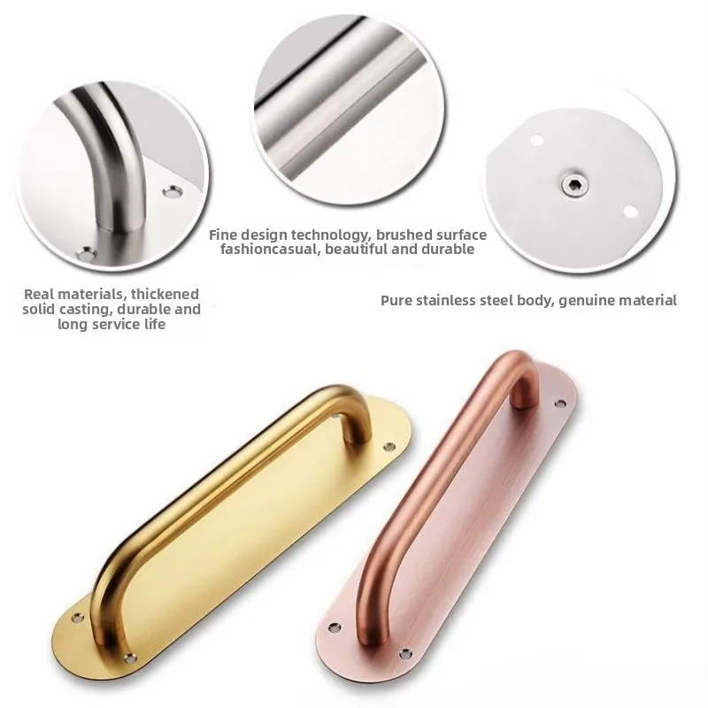 ประตูสแตนเลสฮาร์ดแวร์จับเลื่อน - Kitchen Baking Cabinet บทวิจารณ์และราคา