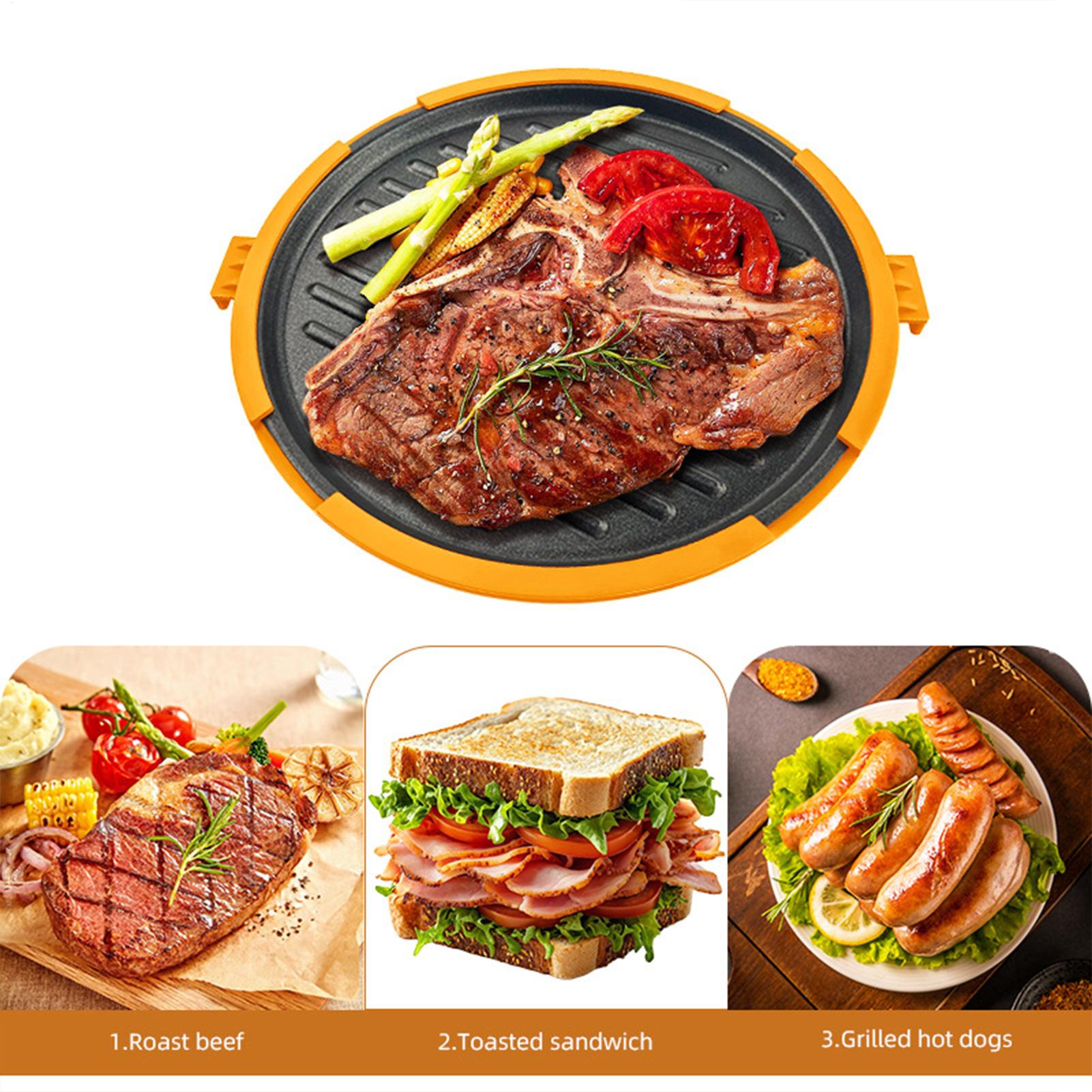 ถาดย่างไมโครเวฟแบบร้อนเร็ว ถาด - Kitchen Oven Baking Pans บทวิจารณ์และราคา