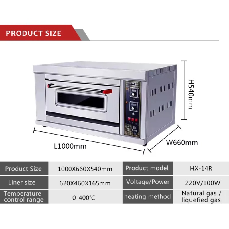 เตาอบพิซซ่า พิท้า ขนมปัง คัพเค - Commercial Kitchen Baking Oven บทวิจารณ์และราคา