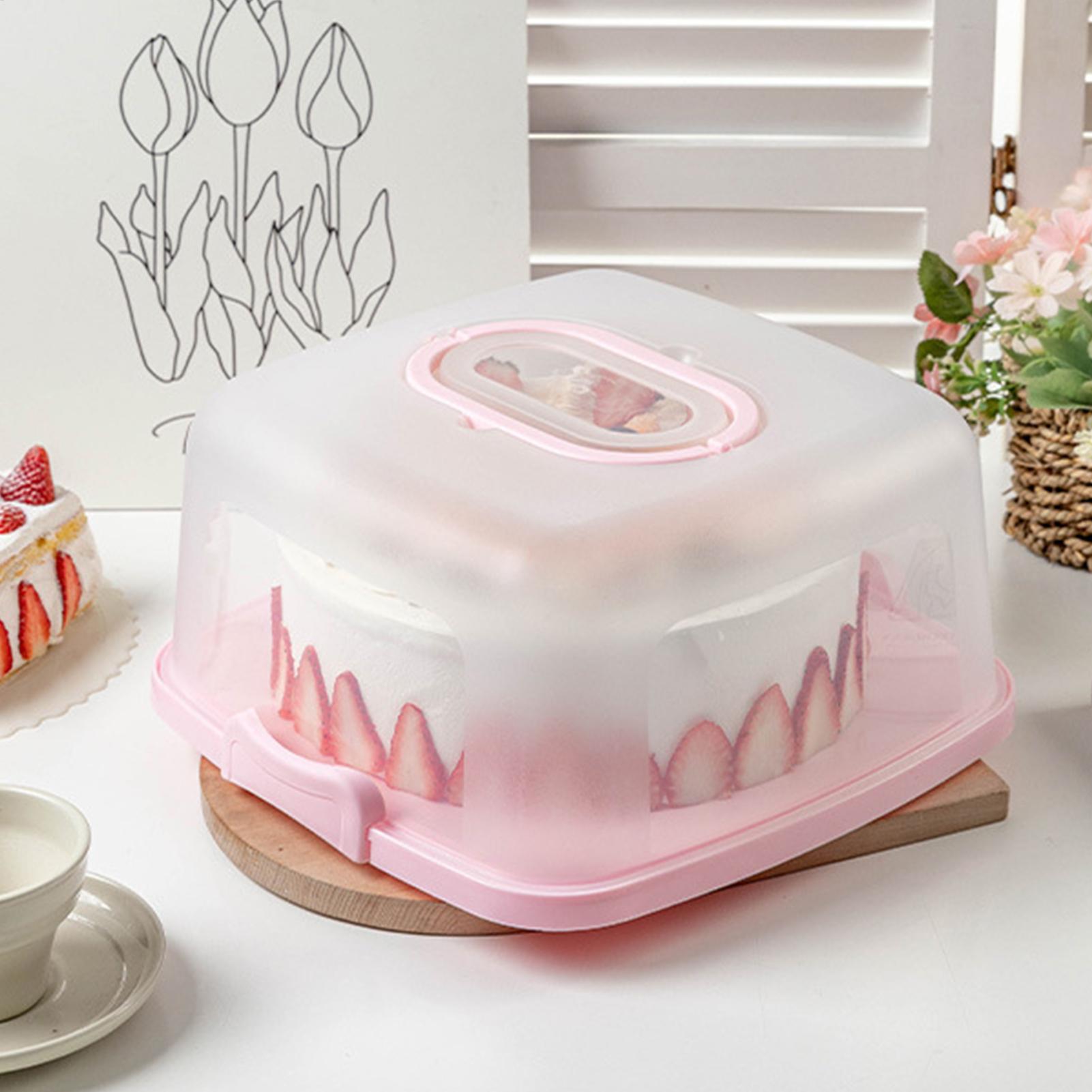 กล่องใส่เค้กแบบพกพาขนาด 10 นิ้ - Kitchen Baking Storage Containers บทวิจารณ์และราคา