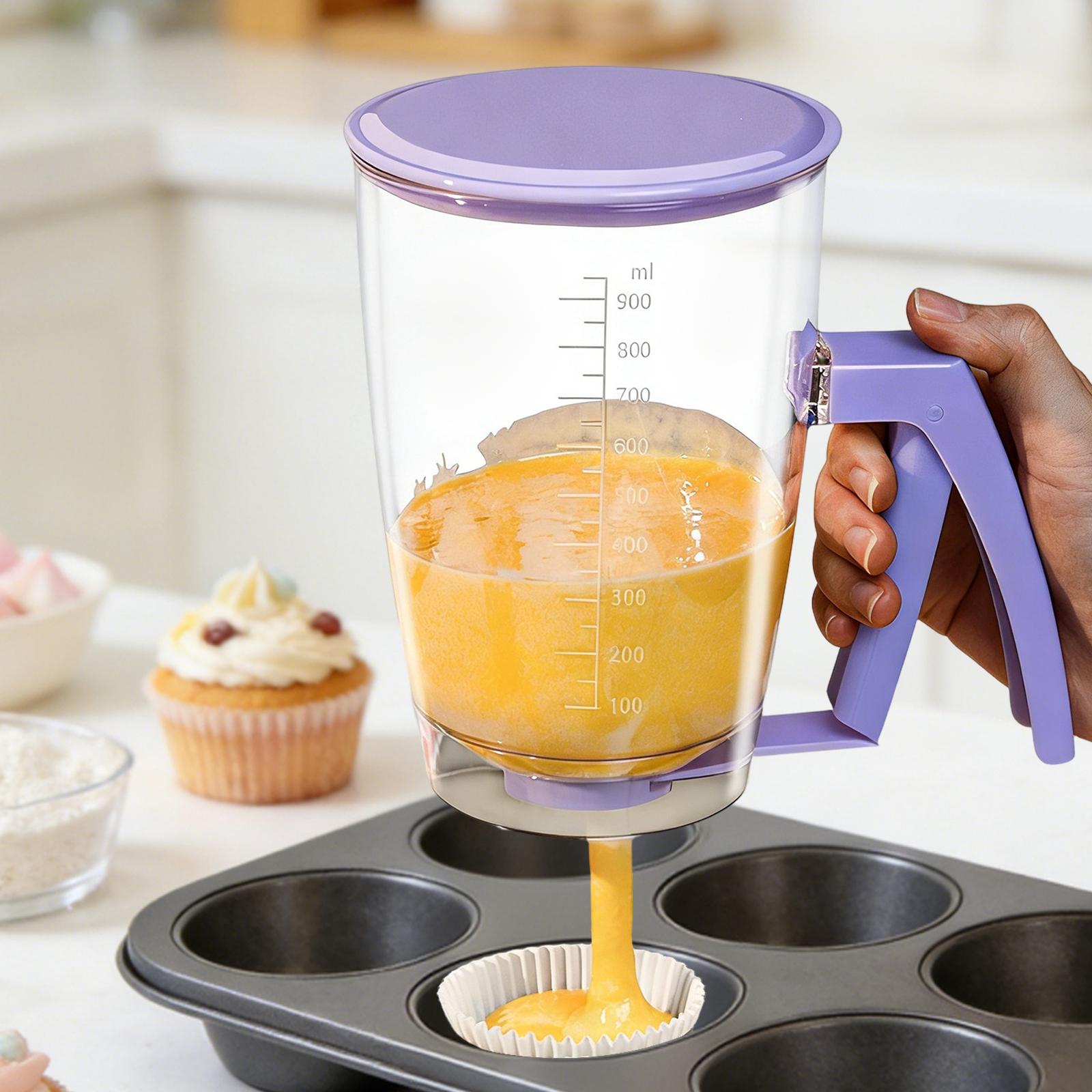 เครื่องจ่ายแป้งแพนเค้กแบบเทง่า - Kitchen.Baking Labels บทวิจารณ์และราคา