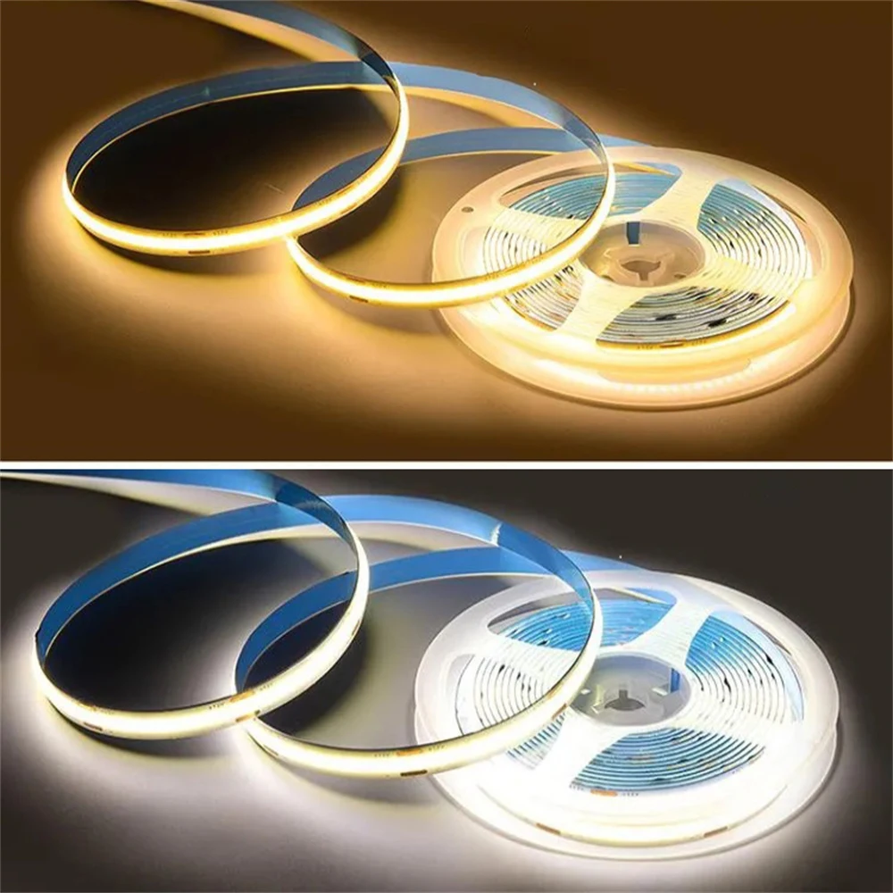 USB 5V COB แถบ LED หรี่แสงได้ไ - Kitchen Baking Cabinet บทวิจารณ์และราคา