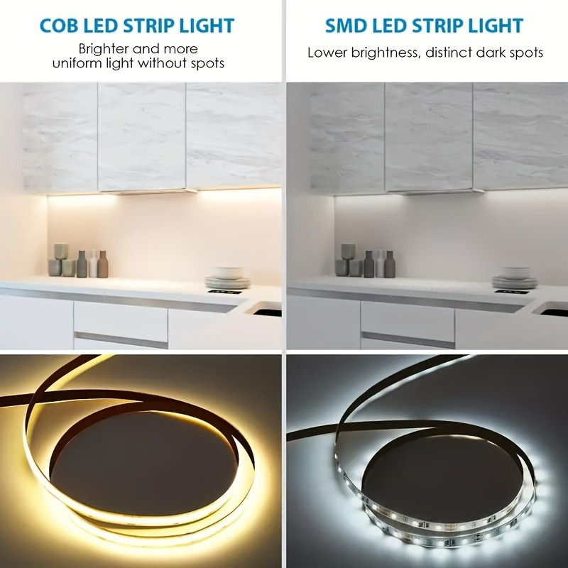 USB 5V COB แถบ LED หรี่แสงได้ไ - Kitchen Baking Cabinet บทวิจารณ์และราคา