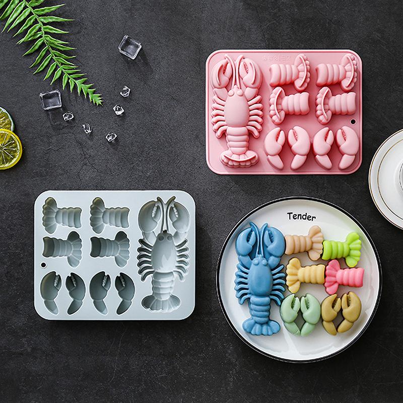 แม่พิมพ์ซิลิโคนรูปกุ้งล็อบสเตอ - Kitchen Baking Molds บทวิจารณ์และราคา