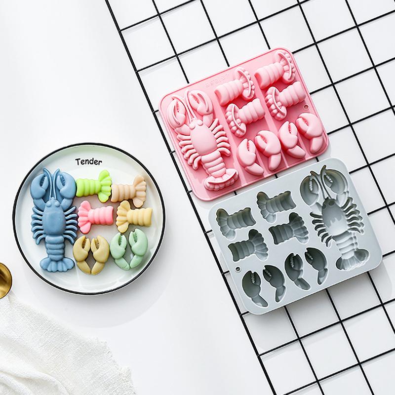 แม่พิมพ์ซิลิโคนรูปกุ้งล็อบสเตอ - Kitchen Baking Molds บทวิจารณ์และราคา