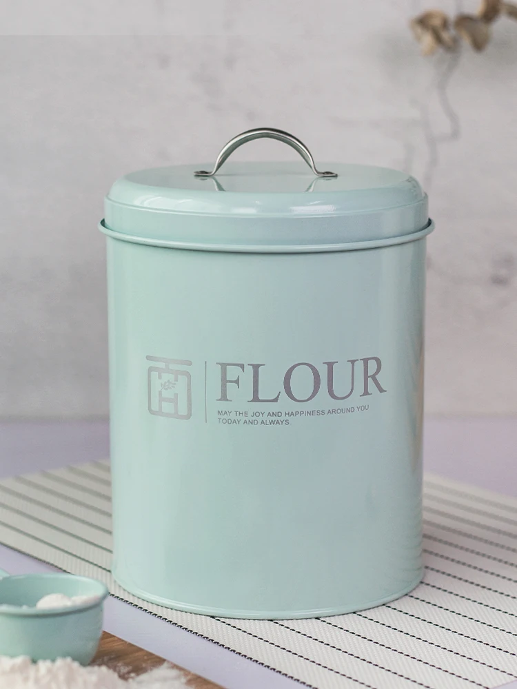 รอบประเภทอบแป้งคอนเทนเนอร์ห้อง - Kitchen Baking Storage Containers บทวิจารณ์และราคา