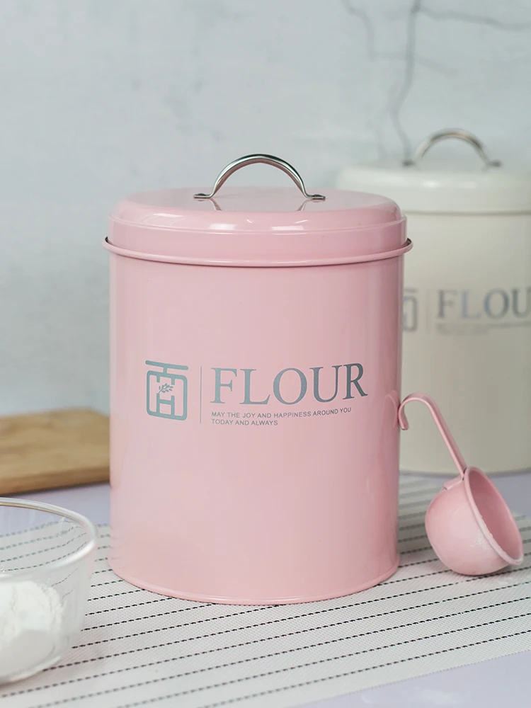 รอบประเภทอบแป้งคอนเทนเนอร์ห้อง - Kitchen Baking Storage Containers บทวิจารณ์และราคา