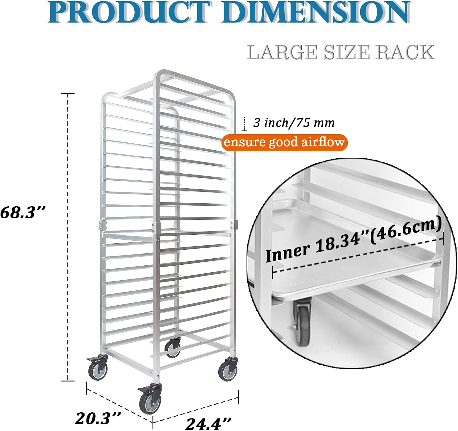 ชั้นวางถาดสแตนเลส 20 ชั้น พร้อ - Commercial Kitchen For Baking บทวิจารณ์และราคา