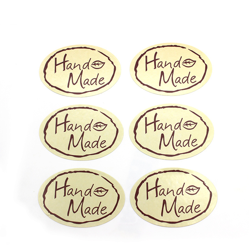 สติกเกอร์ซีลรูปไข่ทำมือ 100 ชิ - Kitchen.Baking Labels บทวิจารณ์และราคา