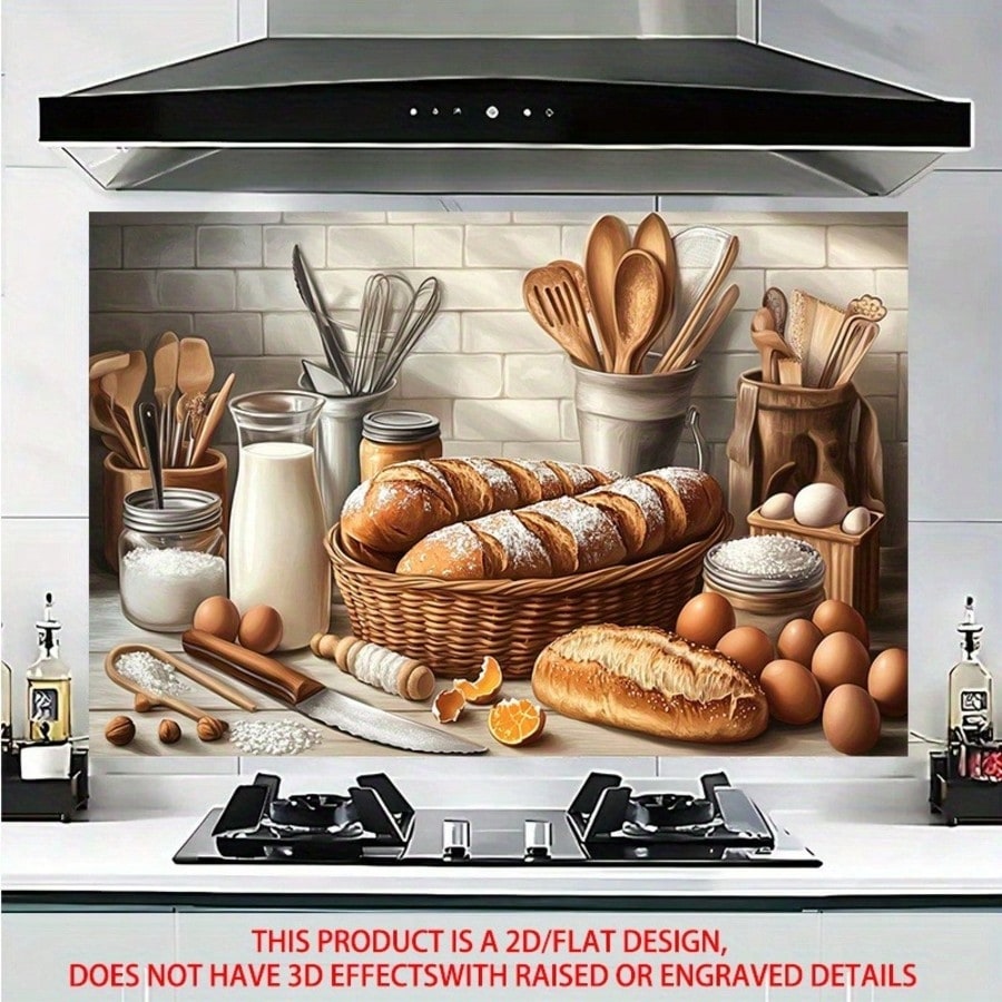 สติ๊กเกอร์ติดผนัง PVC ลายเบเกอ - Kitchen Baking Cabinet บทวิจารณ์และราคา